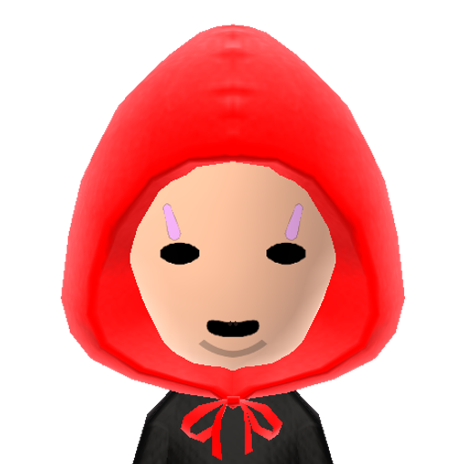 No Face Mii character: This Mii is a resident on OhhMyKawaii's island