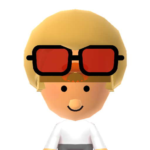 Toad Mii character preview