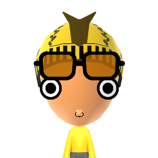 Pimkin 2 Mii character: From the Pikmin series of Nintendo games.