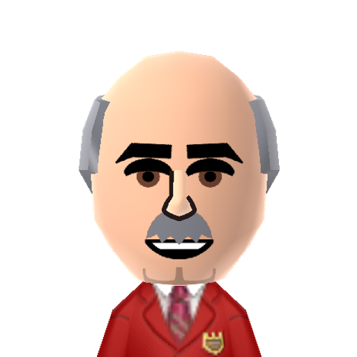 Dr Phil Mii character: By @squeakyrob (TikTok)