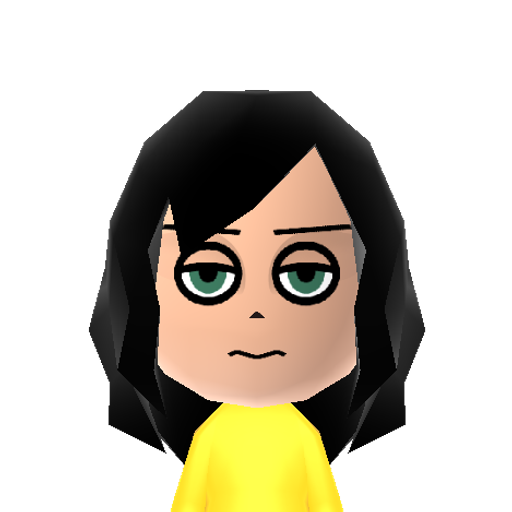 Tomoko K. Mii character: Protagonist of WataMote, AKA "Watashi ga Motenai no wa dou Kangaetemo Omaera ga Warui!" (No Matter How I Look at It, It?s You Guys' Fault I?m Not Popular!)