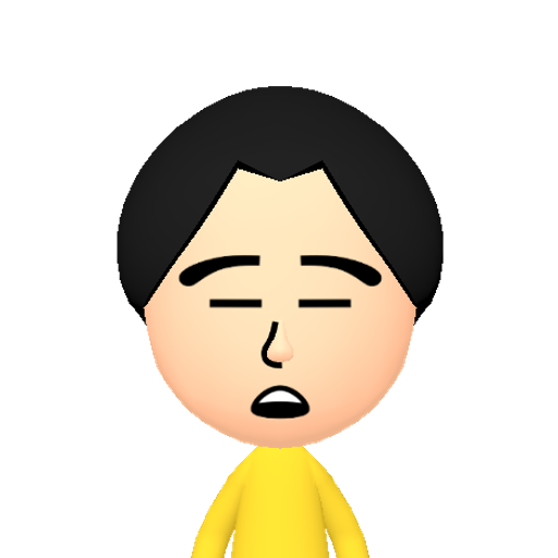 鞡鞜鞞鞝韕韔韱顁顄顊 Mii character: This Mii is from the Switch SDK as a SampleDB Mii.