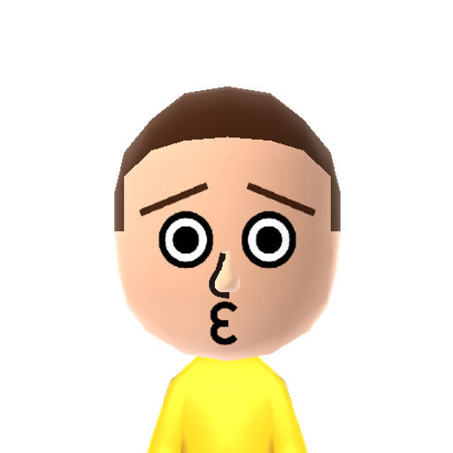 morty Mii character preview