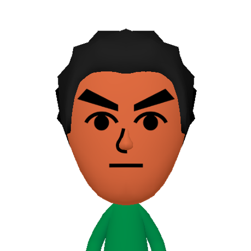 no name Mii character: This Mii is from the Switch SDK as a SampleDB Mii.