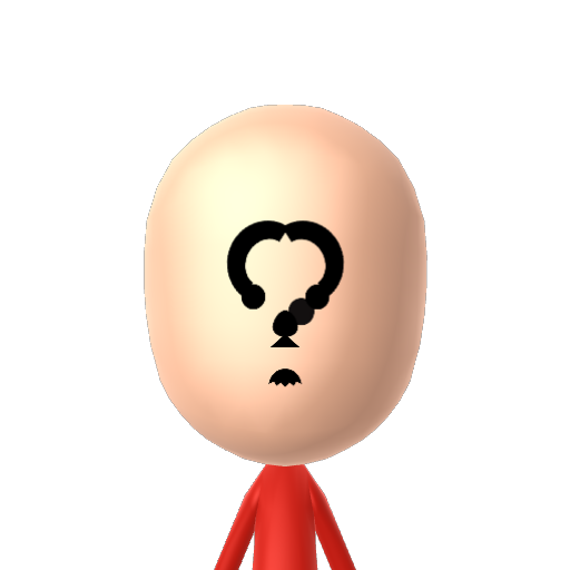 ？？？ Mii character preview