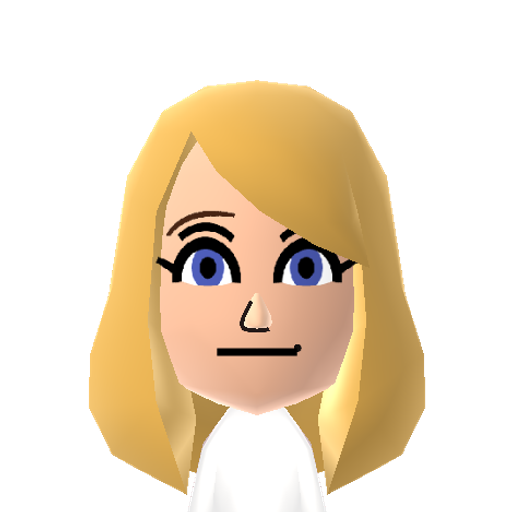 Winry Mii character preview