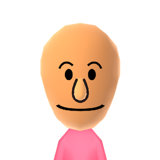 Party Phil Mii character preview