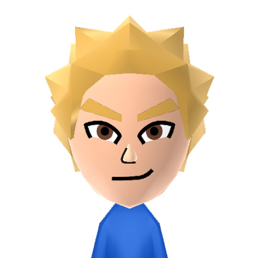 Katsuki Mii character: These are extracted and derived from the Mii Central Miis from the 3DS Miitopia.