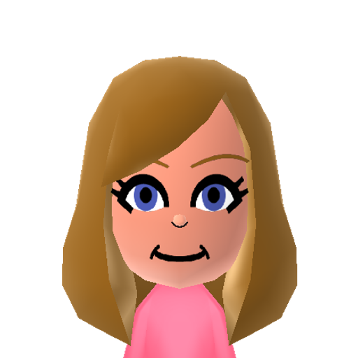 Serena Mii character preview