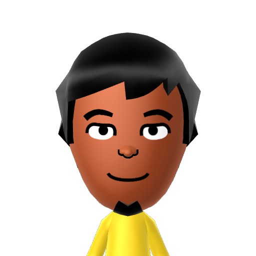 Nicholas Mii character: A Mii from Wii Sports Resort: Meme Squad, a mod for Wii Sports Resort