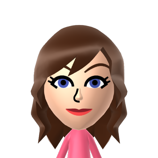 émilie Mii character: These are extracted and derived from the Mii Central Miis from the 3DS Miitopia.