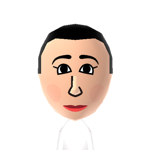 Pee-wee Mii character: Famous eccentric character of Paul Reubens from "Pee-wee's Playouse" and the movies "Pee-wee's Big Adventure" and "Big Top Pee-wee".