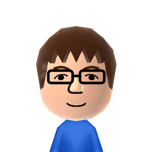 ぶーる Mii character: A Mii used for Nintendo Network ID godbule by ぶーる.