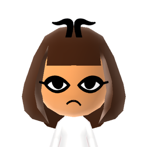Ankha Mii character: These are extracted and derived from the Mii Central Miis from the 3DS Miitopia.