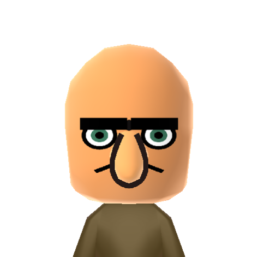 Villager Mii character: AKA Villager from "Minecraft". They can be helpful at times. They spawn around the villages and in their houses.