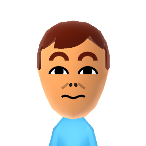 NINTENDO Mii character: A Mii found in unused WaraWara files