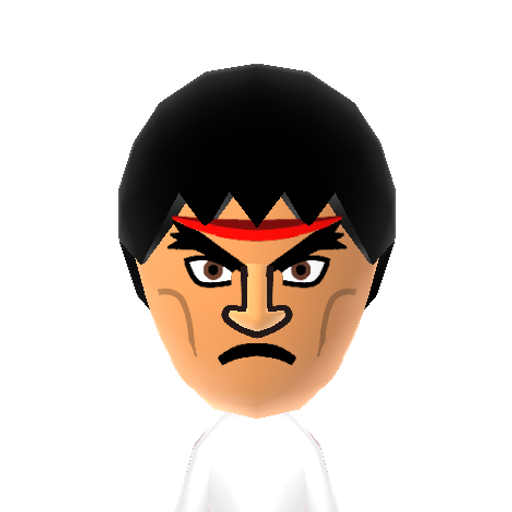 Ryu Mii character: Character from the game "Street Fighter".