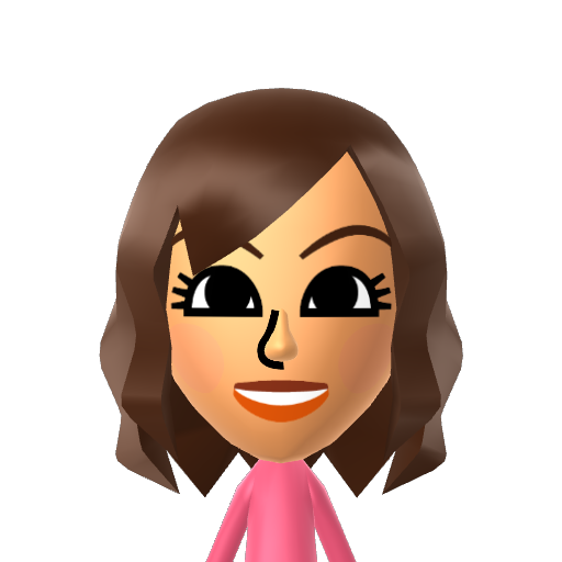 Nuria Mii character: These are extracted and derived from the Mii Central Miis from the 3DS Miitopia.