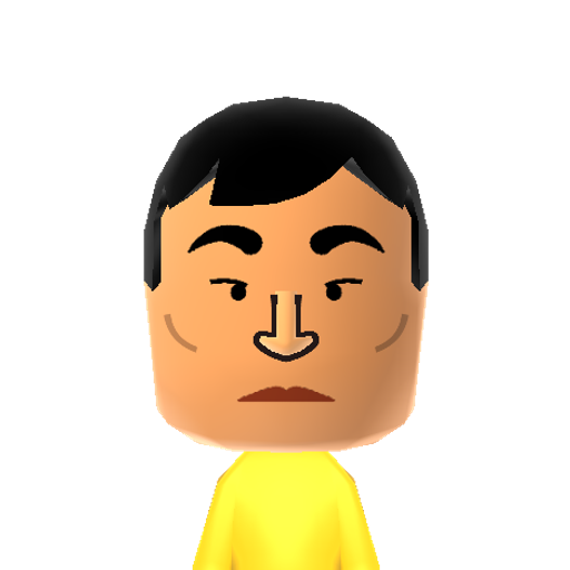 Takei Mii character: Actor famous for his role as Sulu on Star Trek.