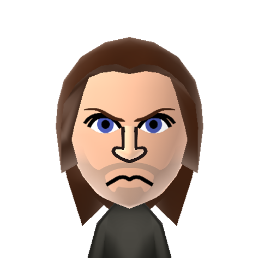 Snake Mii character preview