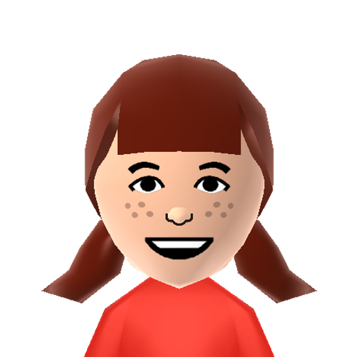 Wendy Mii character preview