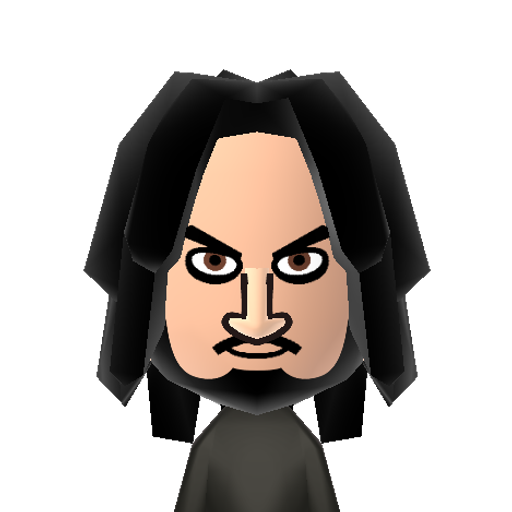 J Sparrow Mii character: From "Pirates of the Caribbean".