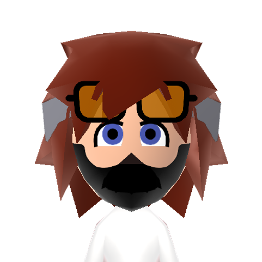 朧月蒼翆娘♠昏睡状態 Mii character preview