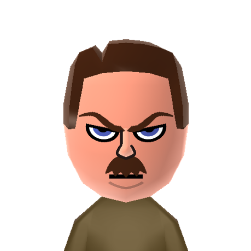 RonSwanson Mii character preview