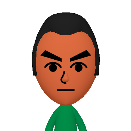 no name Mii character: This Mii is from the Switch SDK as a SampleDB Mii.