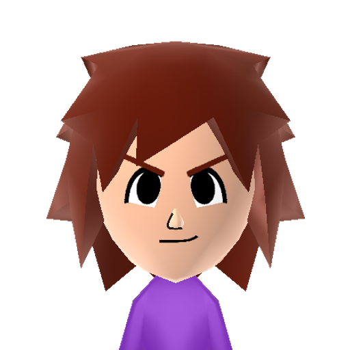 Gary Oak Mii character: From the Pokemon Anime!