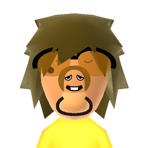 Exeggutor Mii character: Pokedex #103, the Coconut Pokemon. This Pokemon with three heads, each with independent personalities, is known as "The Walking Tropical Rainforest."