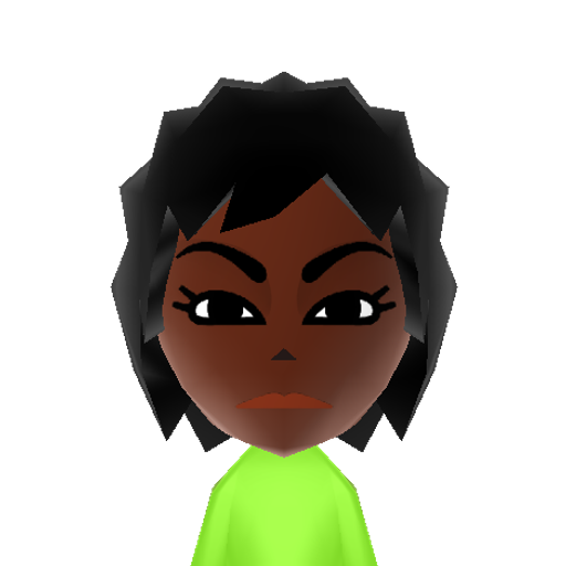 NINTENDO Mii character: A Mii found in unused WaraWara files