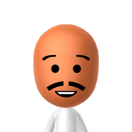 Papa Louie Mii character: A Mii from Wii Sports Resort: Meme Squad, a mod for Wii Sports Resort
