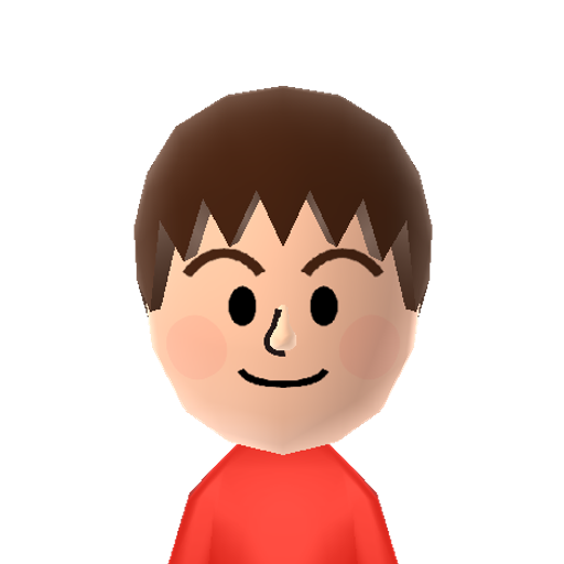 Unknown Mii Mii character: This is a Mii who was one of the 20 default Miis to choose from in Pikmin Bloom, which was released on 2021.