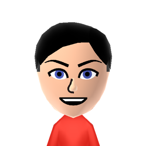 Sguig Mii character: This is a Mii uploaded for the 3DS version and distributed by Mii Central for both the 3DS and Switch versions of Miitopia.