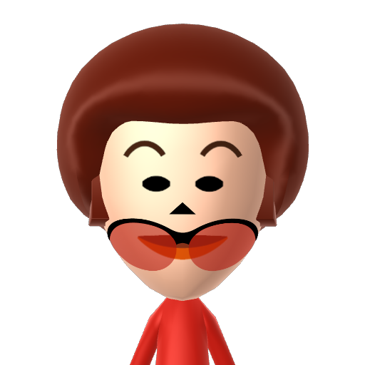 ? Mii character: A Mii uploaded to Check Mii Out Channel (WiiLInk)