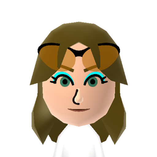 palutena Mii character: Character from "Kid Icarus"