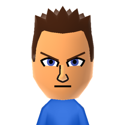P. Wright Mii character preview