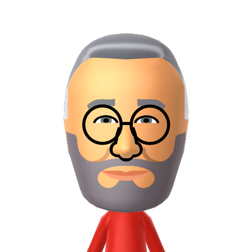 Spielberg Mii character: Steven Spielberg American Director, Producer and Screenwriter.
