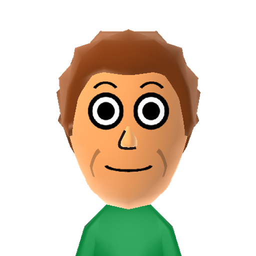 Jerry Mii character preview