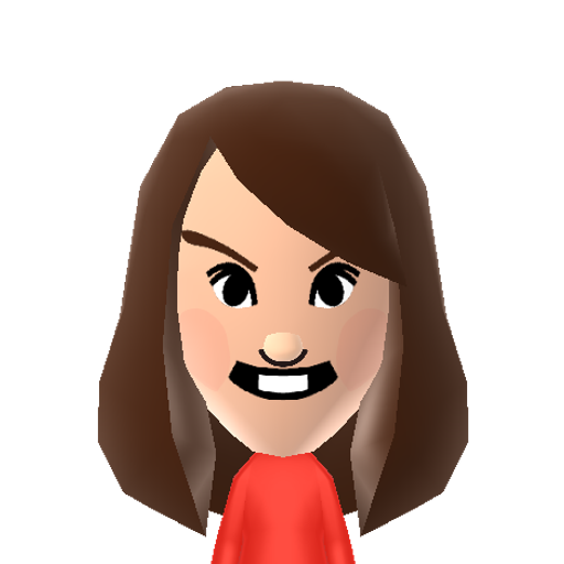 かしゅ7 Mii character: A Mii from the Tomodachi Collection New Life Original Mii Masterpiece.