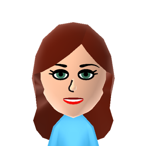 Angie G. Mii character: She is one of the two protagonist on the Youtube series "ScreenTeamShow" and "ScreenTeamGames", she also had a role in the horror movie "Bloodwood Cannibals".