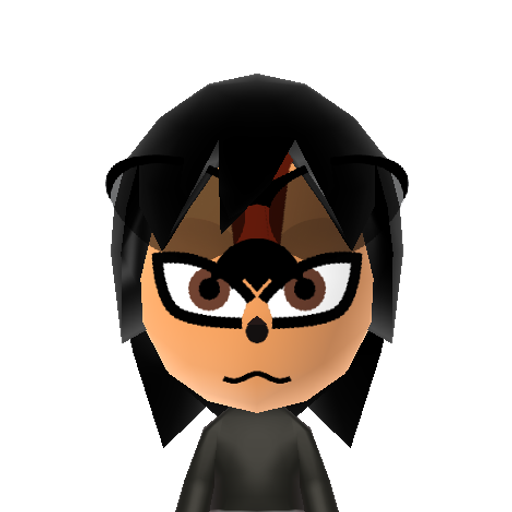 Shadow Mii character preview