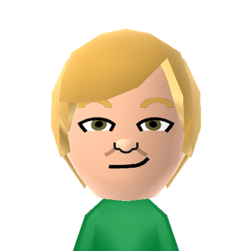 Russell Mii character preview