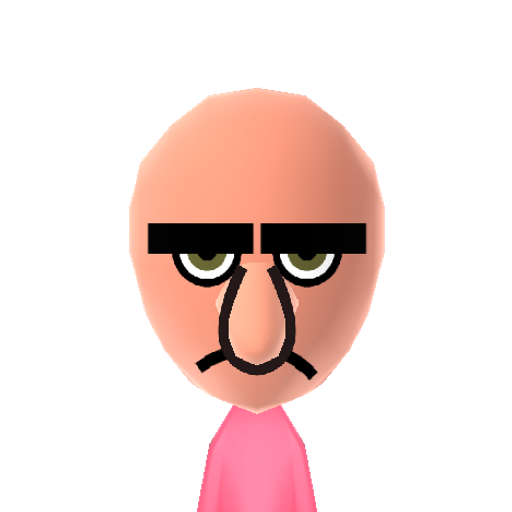 Villger Mii character: This is a Mii uploaded for the 3DS version and distributed by Mii Central for both the 3DS and Switch versions of Miitopia.