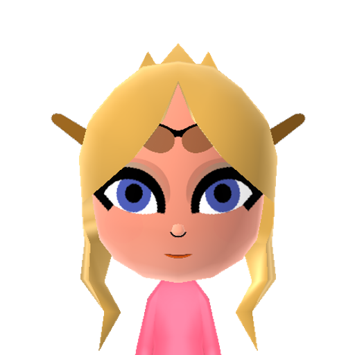 zelda Mii character preview