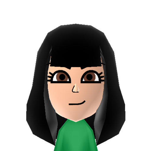 Kagome Mii character preview