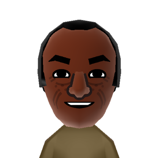 Bill Cosby Mii character: Star of "The Cosby Show", "Kids Say the Darndest Things", and overall brilliant comedian.