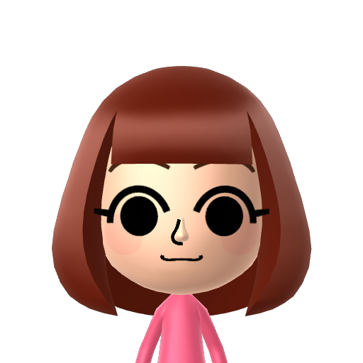 おんなのこ Mii character: These are extracted and derived from the Mii Central Miis from the 3DS Miitopia.