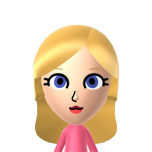 Peach Mii character: These are extracted and derived from the Mii Central Miis from the 3DS Miitopia.